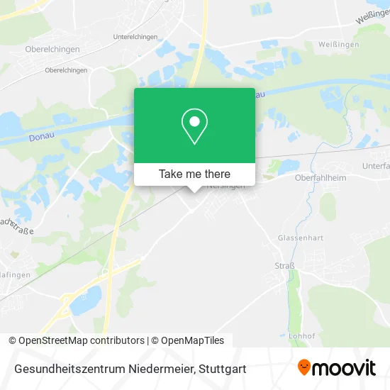 Карта Gesundheitszentrum Niedermeier