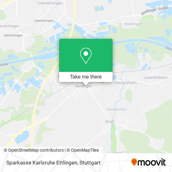 Sparkasse Karlsruhe Ettlingen map