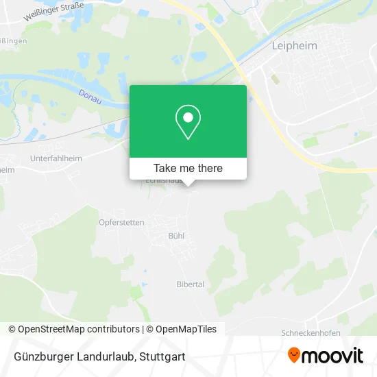 Карта Günzburger Landurlaub