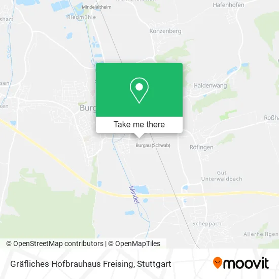 Карта Gräfliches Hofbrauhaus Freising