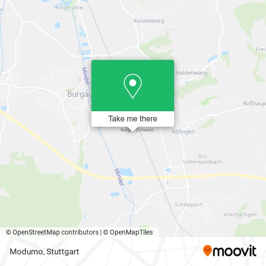 Modumo map