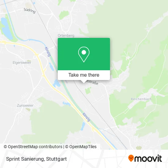 Sprint Sanierung map