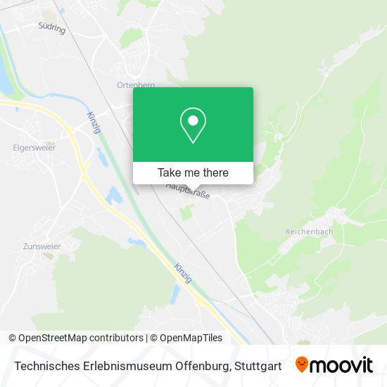 Technisches Erlebnismuseum Offenburg map