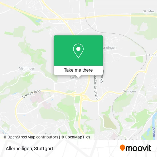 Карта Allerheiligen