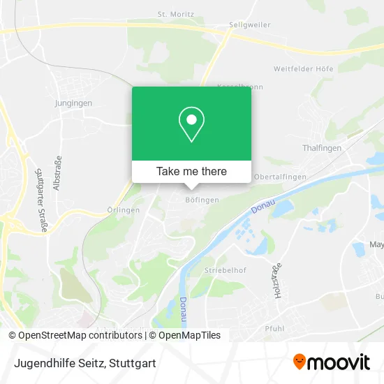 Карта Jugendhilfe Seitz