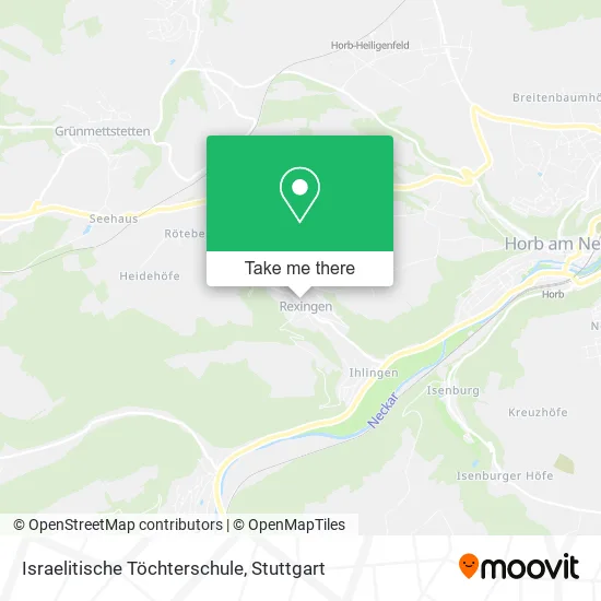 Карта Israelitische Töchterschule