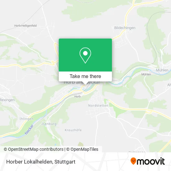Карта Horber Lokalhelden