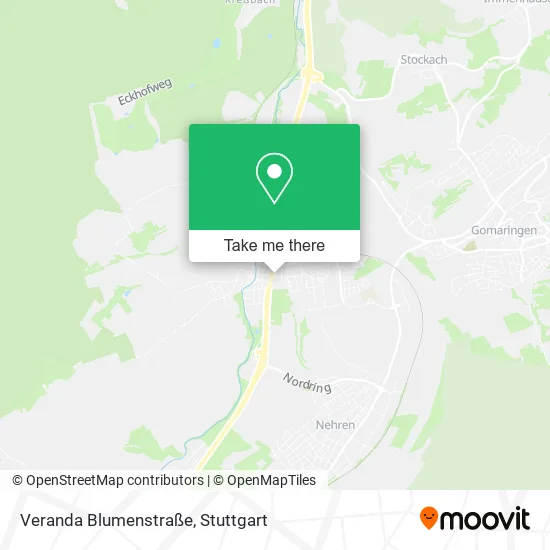 Карта Veranda Blumenstraße