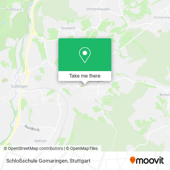 Schloßschule Gomaringen map