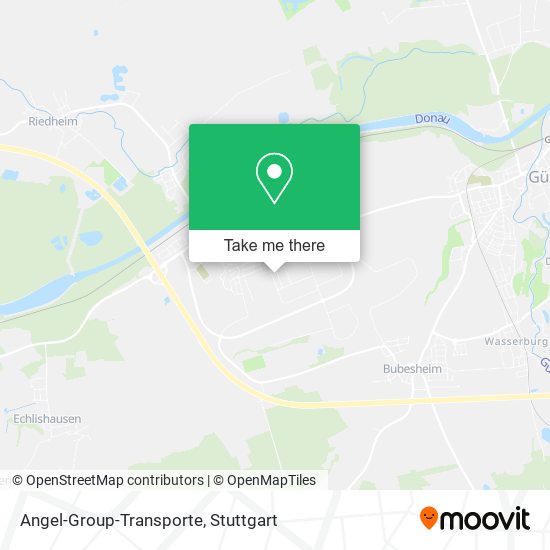 Карта Angel-Group-Transporte