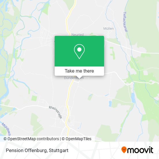 Карта Pension Offenburg