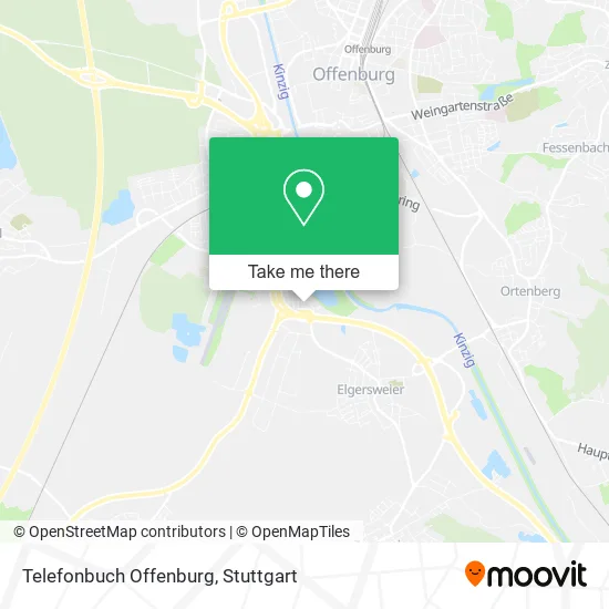 Карта Telefonbuch Offenburg