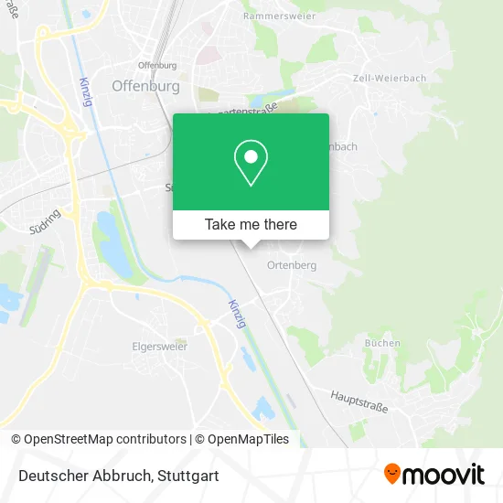 Карта Deutscher Abbruch
