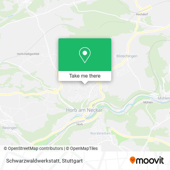 Schwarzwaldwerkstatt map