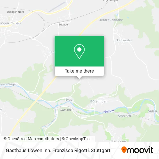 Карта Gasthaus Löwen Inh. Franzisca Rigotti