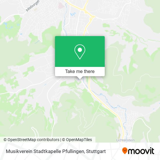 Musikverein Stadtkapelle Pfullingen map