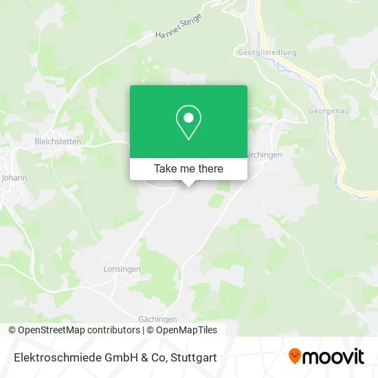 Карта Elektroschmiede GmbH & Co