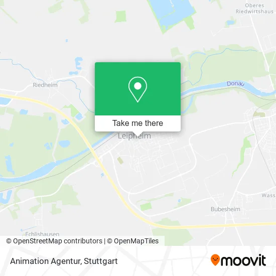 Карта Animation Agentur