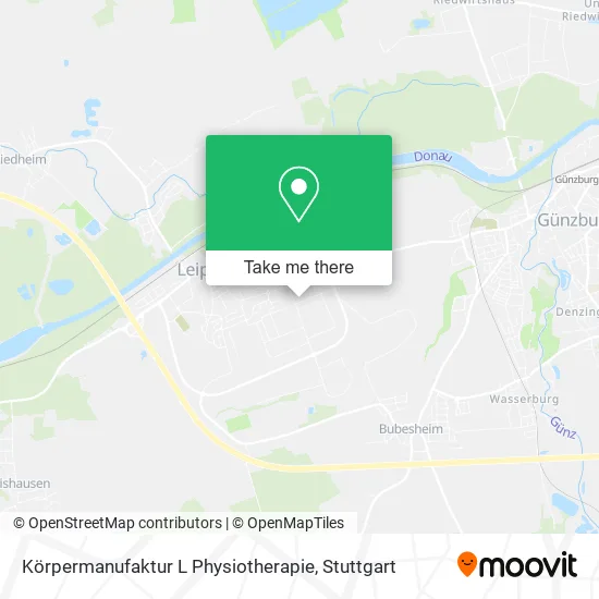 Карта Körpermanufaktur L Physiotherapie