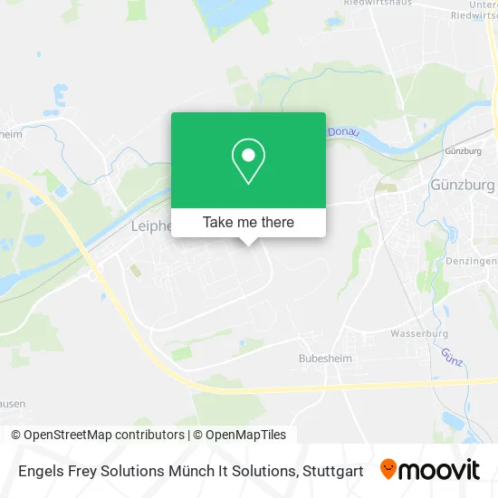 Карта Engels Frey Solutions Münch It Solutions