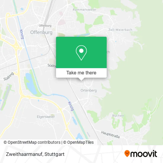 Карта Zweithaarmanuf