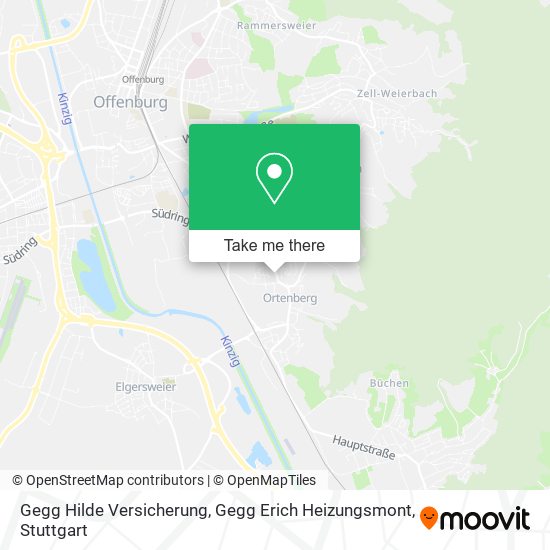 Gegg Hilde Versicherung, Gegg Erich Heizungsmont map