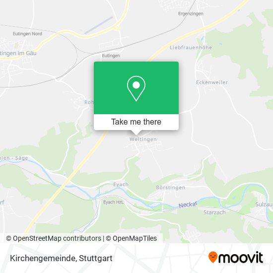 Kirchengemeinde map