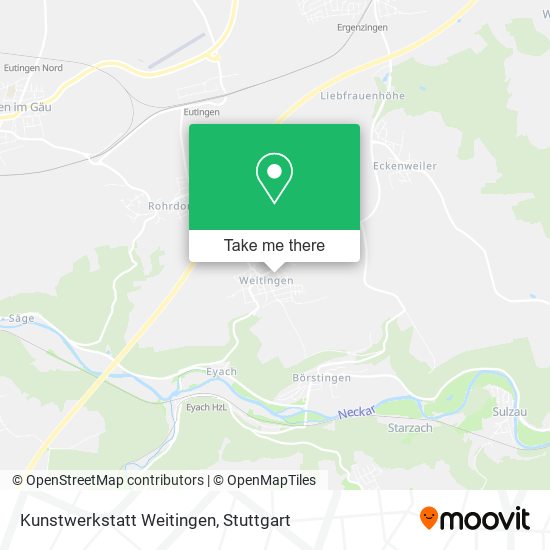 Kunstwerkstatt Weitingen map