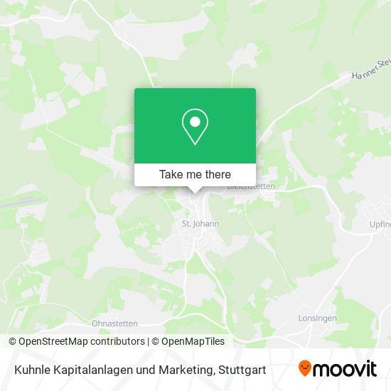 Карта Kuhnle Kapitalanlagen und Marketing