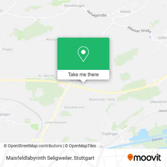 Карта Maisfeldlabyrinth Seligweiler