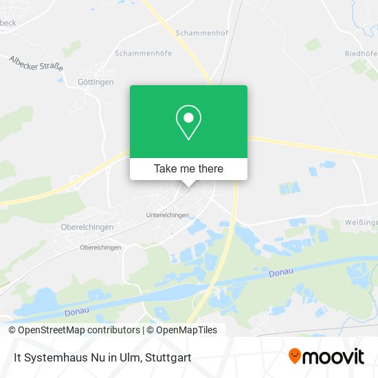 It Systemhaus Nu in Ulm map