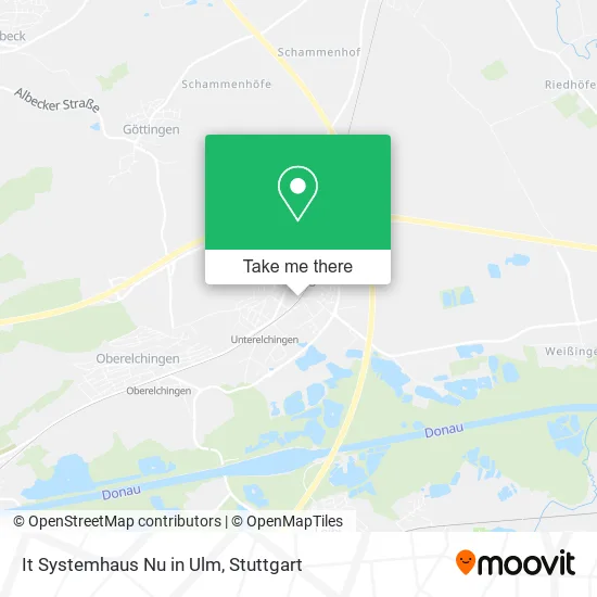 Карта It Systemhaus Nu in Ulm