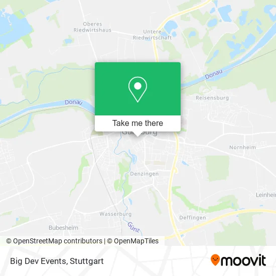 Карта Big Dev Events