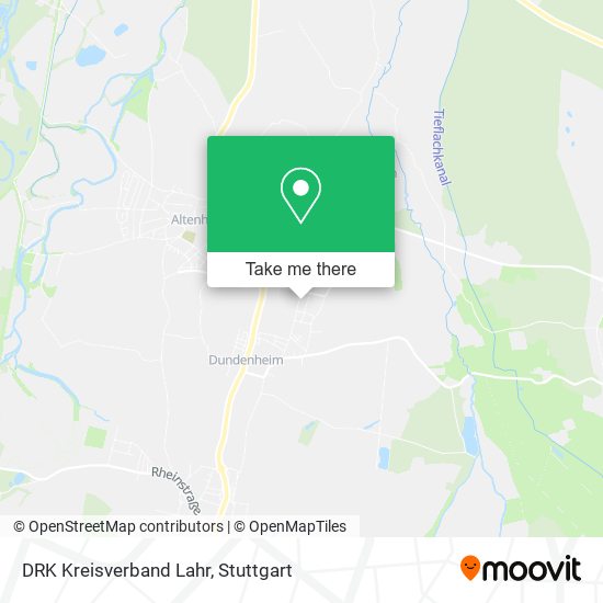 DRK Kreisverband Lahr map