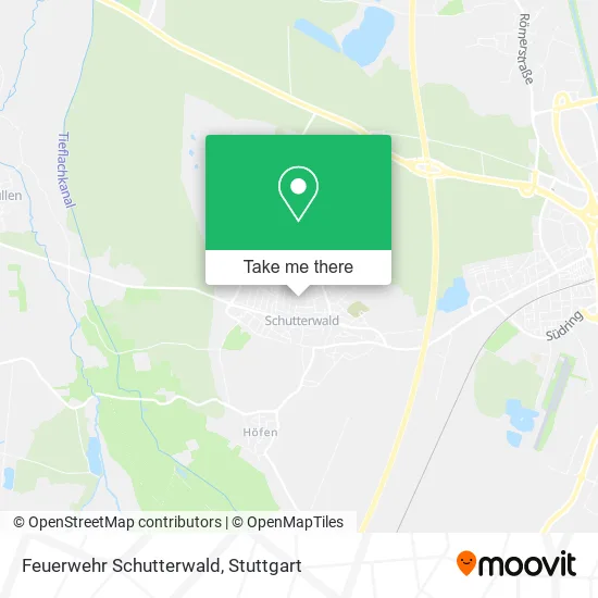 Карта Feuerwehr Schutterwald