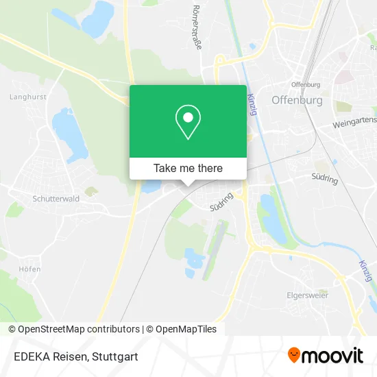 Карта EDEKA Reisen