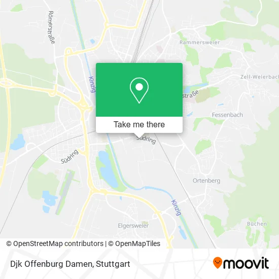 Карта Djk Offenburg Damen