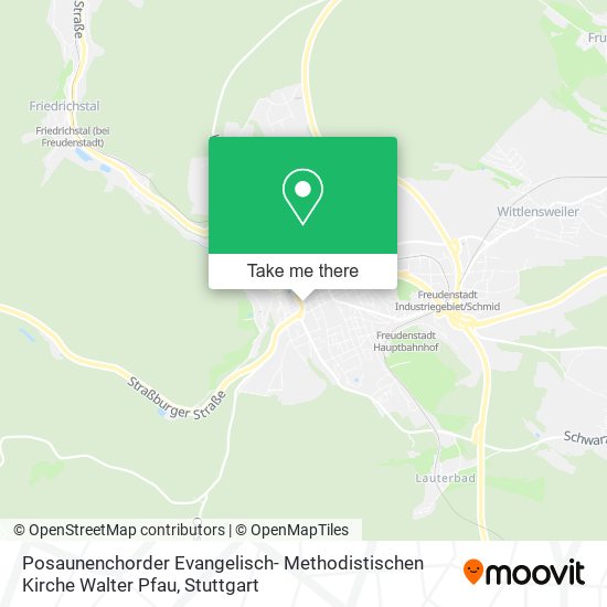Posaunenchorder Evangelisch- Methodistischen Kirche Walter Pfau map