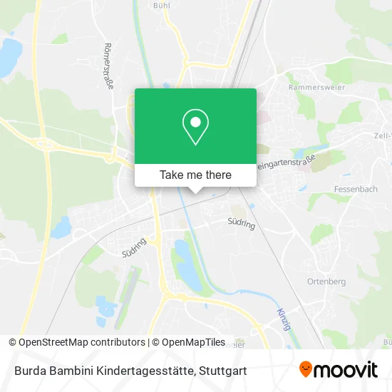 Карта Burda Bambini Kindertagesstätte