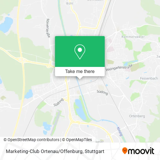 Карта Marketing-Club Ortenau / Offenburg