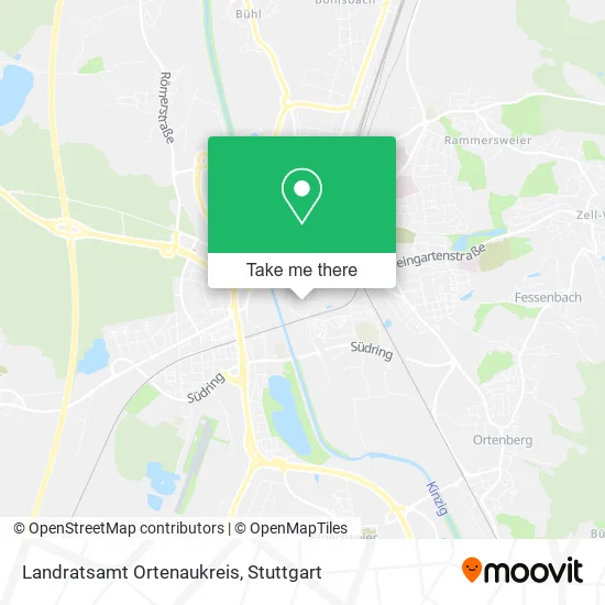 Карта Landratsamt Ortenaukreis