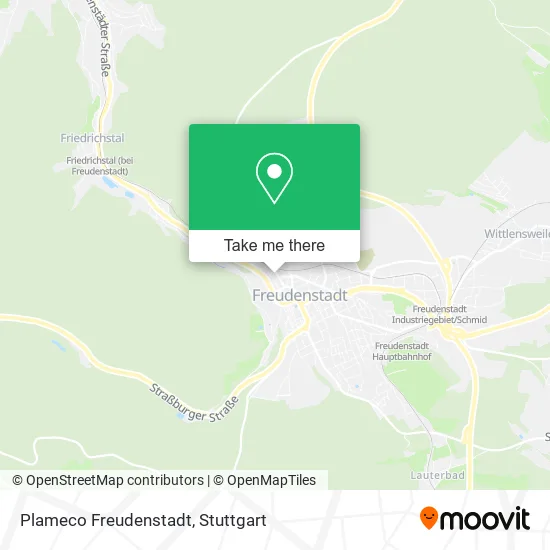 Карта Plameco Freudenstadt