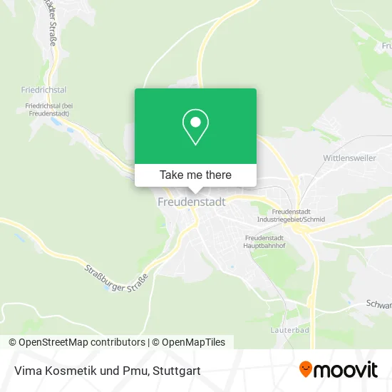 Карта Vima Kosmetik und Pmu