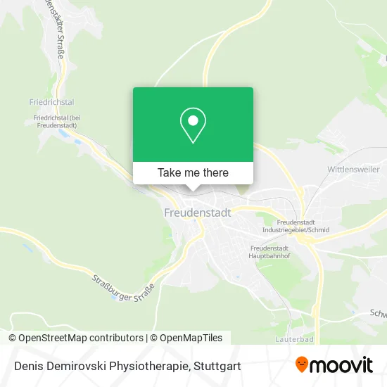 Карта Denis Demirovski Physiotherapie