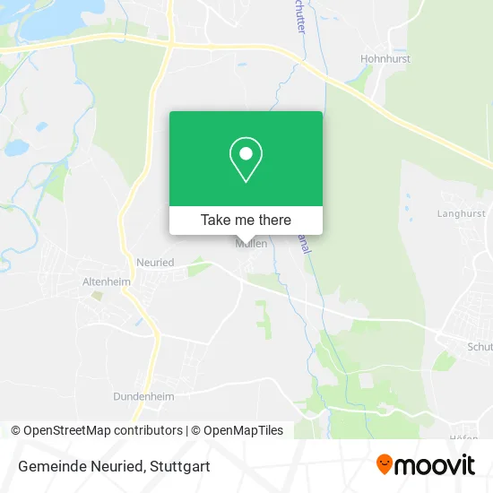 Карта Gemeinde Neuried