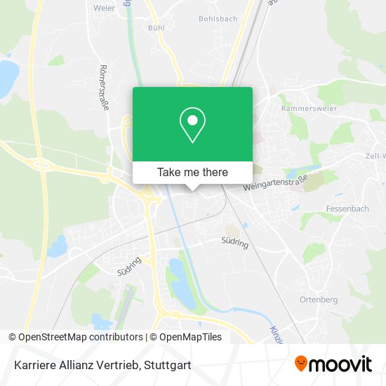 Karriere Allianz Vertrieb map