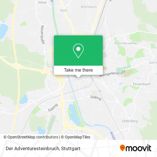 Der Adventuresteinbruch map