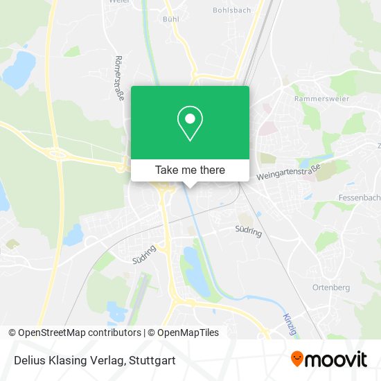 Карта Delius Klasing Verlag