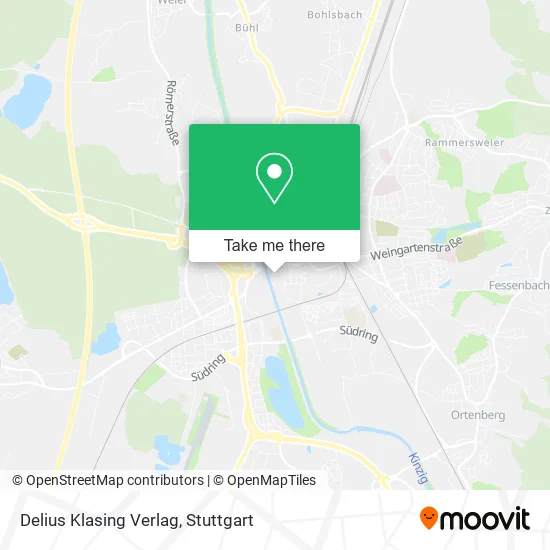 Карта Delius Klasing Verlag