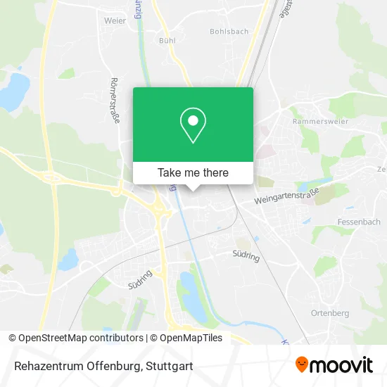 Карта Rehazentrum Offenburg